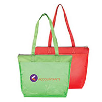 Splash Tint Zipper Tote